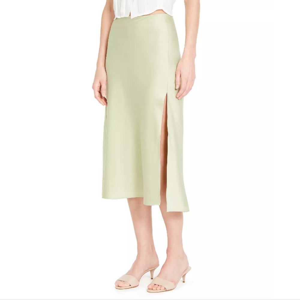 Danielle Bernstein Slip Midi Skirt